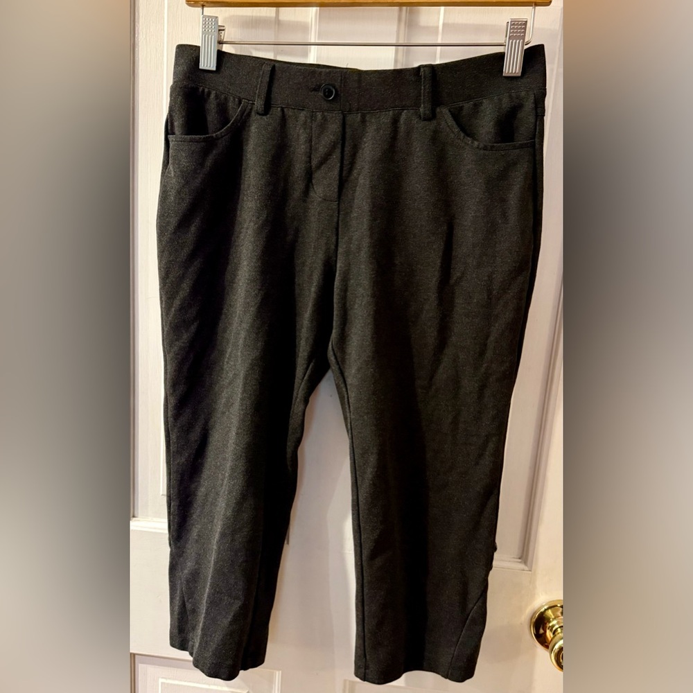 Tapata Cropped Gray Pants - Size 6, EUC!